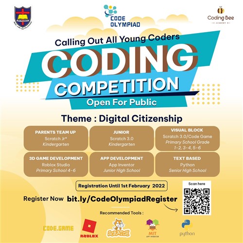 Coding Competition 2022 Code Olympiad · EventJakarta