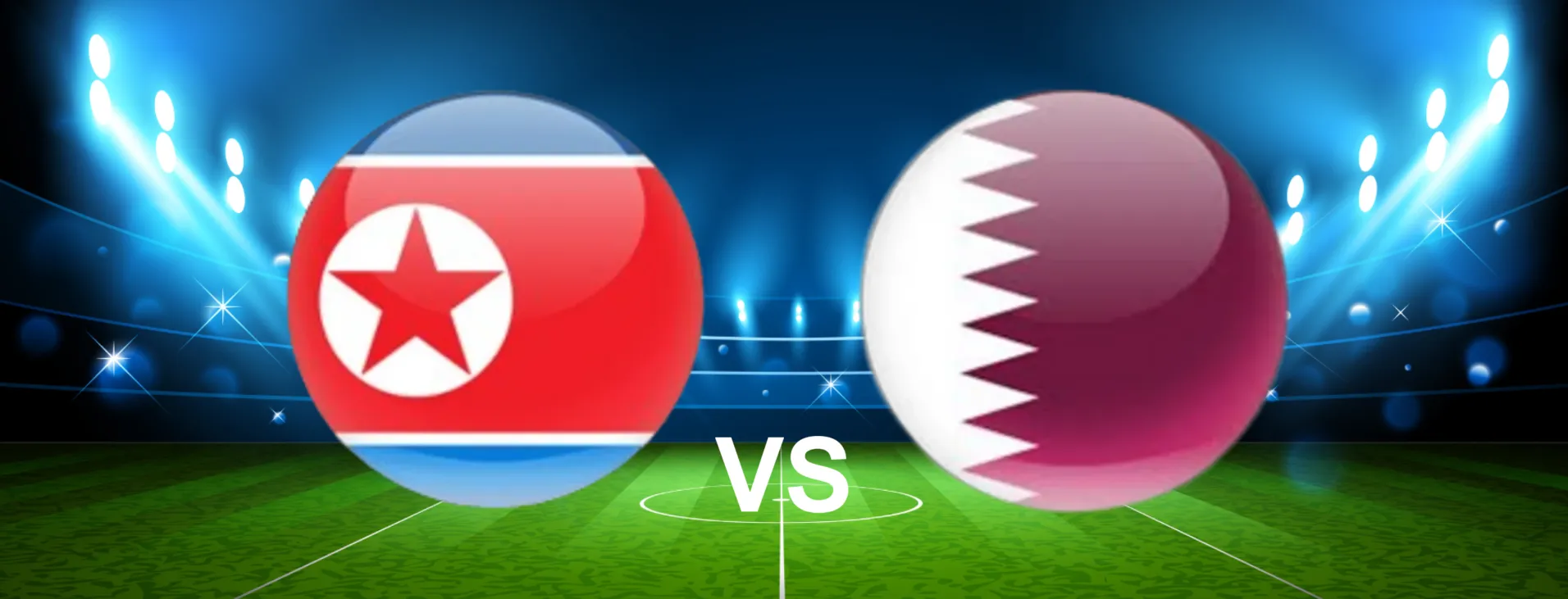 Korea Utara vs Qatar