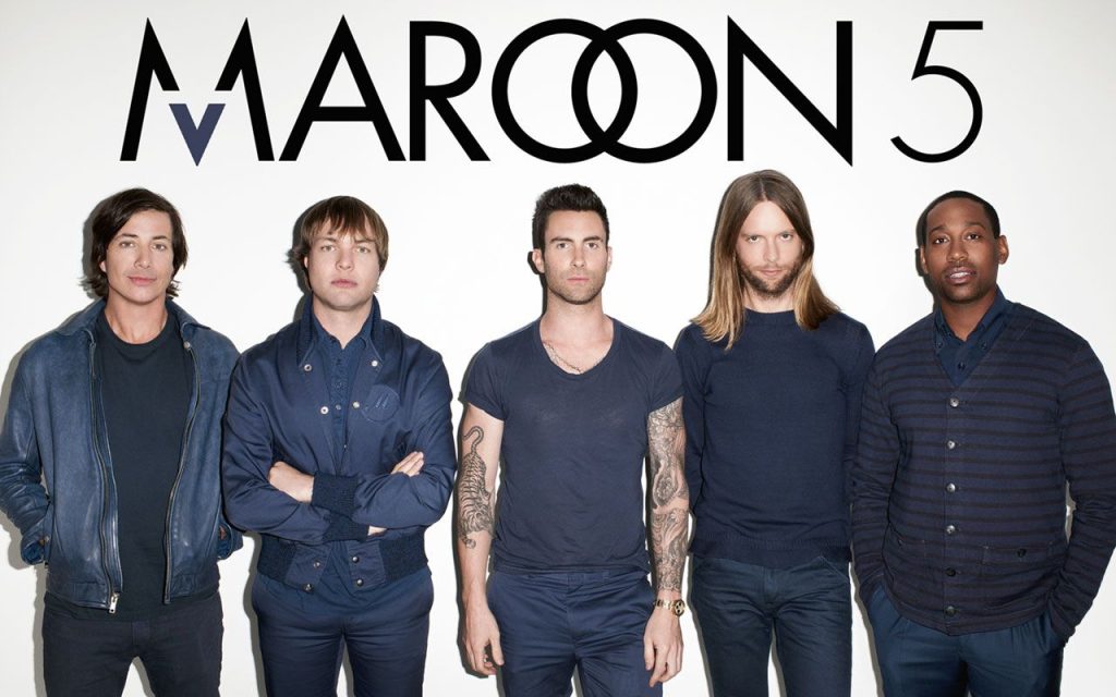 Poster konser Maroon 5 di Jakarta pada 1 Februari 2025